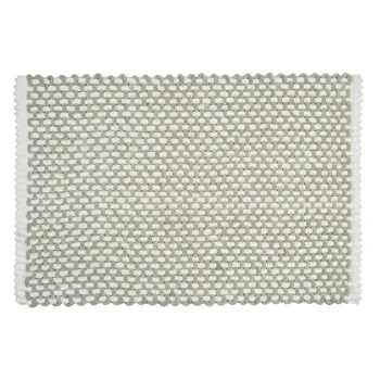 Covoras de baie bej din material textil 50x80 cm Covelo - Wenko imagine