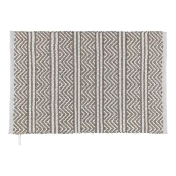 Covoras de baie bej din material textil 50x80 cm Shaki - Wenko imagine