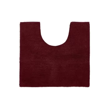 Covoras de baie burgundy 50x45 cm Riva - Tiseco Home Studio imagine