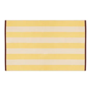 Covoras de baie galben din material textil 50x80 cm Gobo - noo.ma imagine