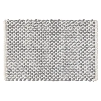 Covoras de baie grej 50x80 cm Rafael - douceur d'interieur imagine