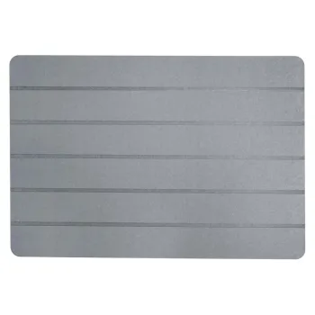 Covoras de baie gri 50x70 cm Baline - douceur d'interieur imagine