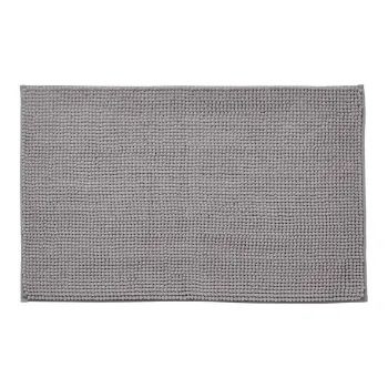 Covoras de baie gri 50x80 cm Bobble - Catherine Lansfield imagine