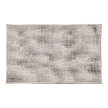 Covoras de baie gri 80x50 cm Bobble - Catherine Lansfield imagine