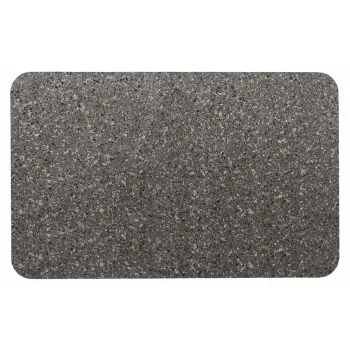 Covoras de baie gri antracit 50x80 cm Granite - douceur d'interieur imagine