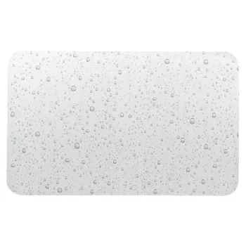 Covoras de baie gri deschis 50x120 cm Splash - douceur d'interieur imagine