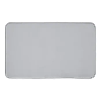 Covoras de baie gri deschis 50x80 cm - Catherine Lansfield imagine