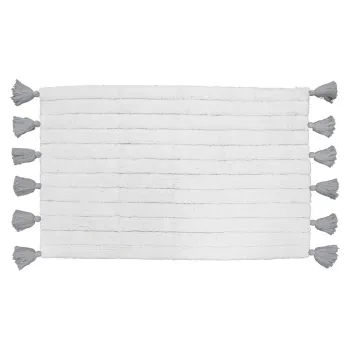 Covoras de baie gri deschis 50x80 cm Minatis - douceur d'interieur imagine