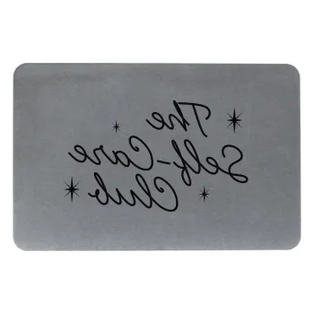 Covoras de baie gri din diatomit 39x60 cm - Artsy Doormats imagine