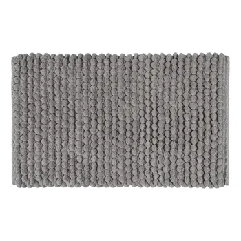Covoras de baie gri din material textil 50x80 cm Solivo - Wenko imagine