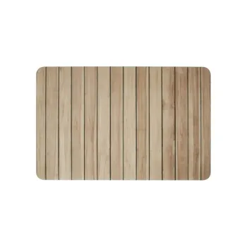 Covoras de baie in culoare naturala din diatomit 39x60 cm Lepiana - Wenko imagine
