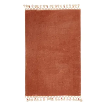 Covoras de baie maro 100x120 cm Tuft - Foutastic imagine