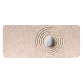 Covoras de baie maro deschis 50x120 cm Serena - douceur d'interieur imagine