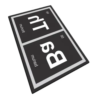 Covoras de baie negru 70x120 cm Barium - Foutastic imagine