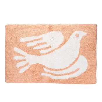 Covoras de baie piersica 50x80 cm White Dove - Rex London imagine