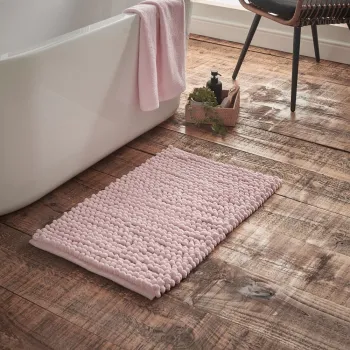 Covoras de baie roz 50x80 cm Aspen Bobble - Bianca imagine