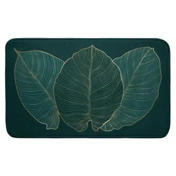 Covoras de baie verde inchis 45x75 cm Jade - douceur d'interieur imagine