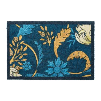 Covoras de intrare 40x60 cm William Morris Blue - Artsy Doormats imagine