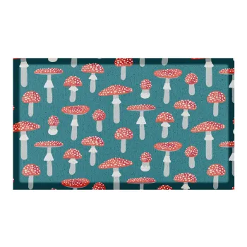 Covoras de intrare 40x70 cm Agaric Mushroom - Artsy Doormats imagine