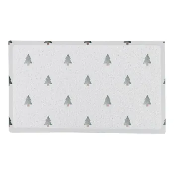 Covoras de intrare 40x70 cm cu model de Craciun Christmas Tree - Artsy Doormats imagine