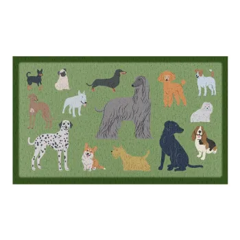 Covoras de intrare 40x70 cm Dog Breeds - Artsy Doormats imagine