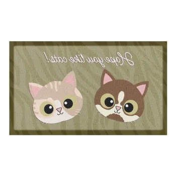 Covoras de intrare 40x70 cm Hope You Like Cats - Artsy Doormats imagine