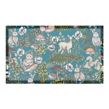 Covoras de intrare 40x70 cm Into the Woods x Celia Battaini - Artsy Doormats imagine