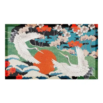 Covoras de intrare 40x70 cm Japanese Bird - Artsy Doormats imagine