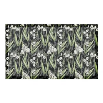 Covoras de intrare 40x70 cm Lily of Valley x Celia Battaini - Artsy Doormats imagine