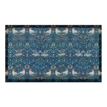 Covoras de intrare 40x70 cm William Morris Bird - Artsy Doormats imagine