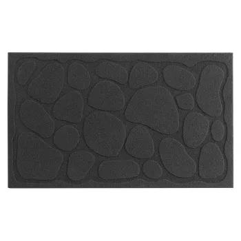 Covoras de intrare 45x75 cm Graphite - douceur d'interieur imagine