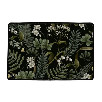 Covoras de intrare 45x75 cm White and Green Beauty - Butter Kings imagine