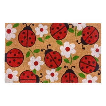 Covoras de intrare din fibre de cocos 75x45 cm Lady Beetle - Hanse Home imagine