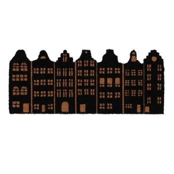 Covoras de intrare din fibre de nuca de cocos 32x76 cm Canal Houses - Esschert Design imagine