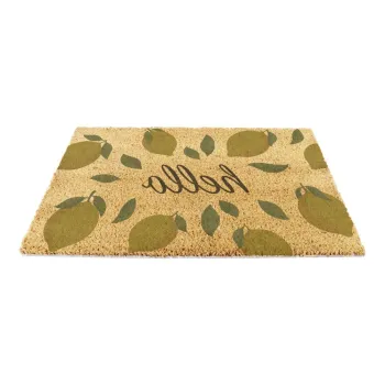 Covoras de intrare din fibre de nuca de cocos 40x60 cm Hello Lemons - Artsy Doormats imagine