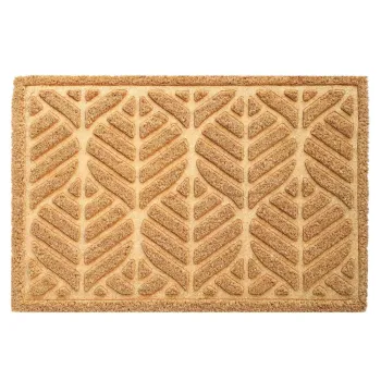 Covoras de intrare din fibre de nuca de cocos 40x60 cm Palmette - douceur d'interieur imagine