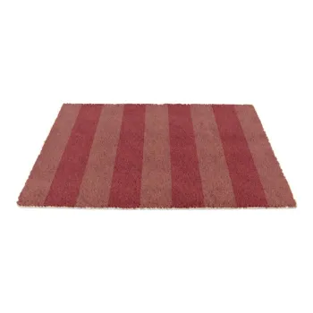 Covoras de intrare din fibre de nuca de cocos 40x60 cm Pink Stripe - Artsy Doormats imagine