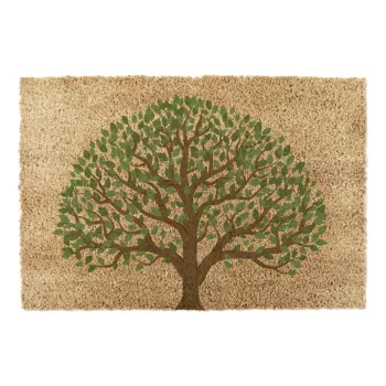 Covoras de intrare din fibre de nuca de cocos 40x60 cm Tree of Life - Artsy Doormats imagine