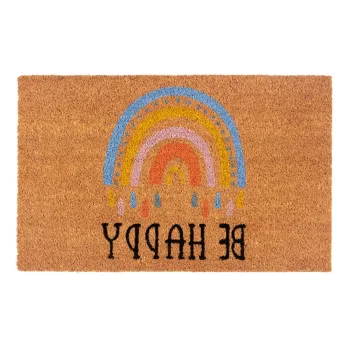 Covoras de intrare din fibre de nuca de cocos 40x70 cm Be Happy - Hanse Home imagine
