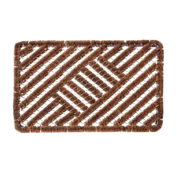 Covoras de intrare din fibre de nuca de cocos 45x75 cm Coco Natural - Hanse Home imagine