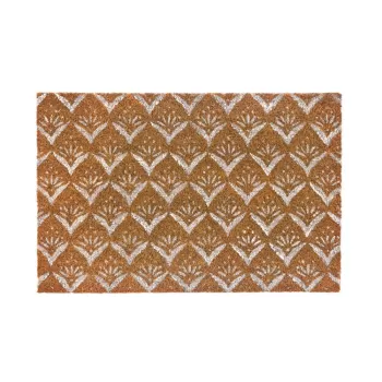 Covoras de intrare din fibre de nuca de cocos 60x40 cm Mini White - Casa Seleccion imagine