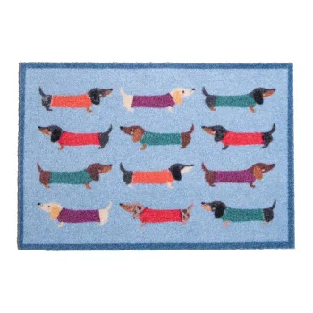 Covoras de intrare din material textil 40x60 cm Dachshund - Artsy Doormats imagine