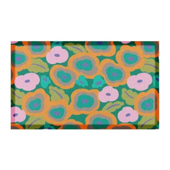 Covoras de intrare din plastic reciclat 40x70 cm Elizabeth Olwen - Artsy Doormats imagine