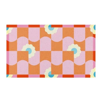 Covoras de intrare din plastic reciclat 40x70 cm Elizabeth Olwen - Artsy Doormats imagine