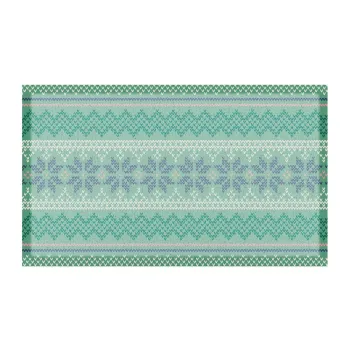 Covoras de intrare din plastic reciclat 40x70 cm Fair Isle - Artsy Doormats imagine