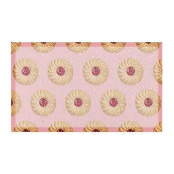 Covoras de intrare din plastic reciclat 40x70 cm Jam Biscuit - Artsy Doormats imagine