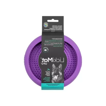 Covoras de lins pentru animale de companie UFO Purple - LickiMat imagine