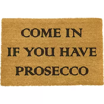 Covoras intrare din fibre de cocos Artsy Doormats Prosecco, 40 x 60 cm imagine