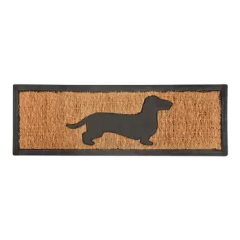 Covoras intrare din fibre de cocos Esschert Design Dog, 25 x 75 cm imagine