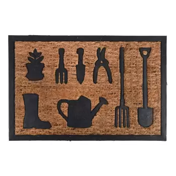 Covoras intrare din fibre de cocos Esschert Design Gardener, 40,3 x 60,8 cm imagine